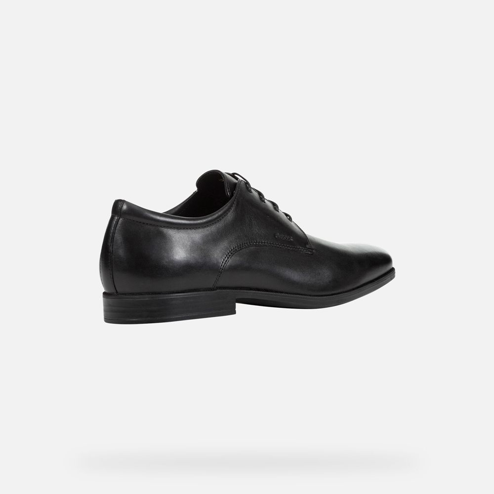 Sapatos Formais Geox Homem Pretas - Calgary - VUFMR3762